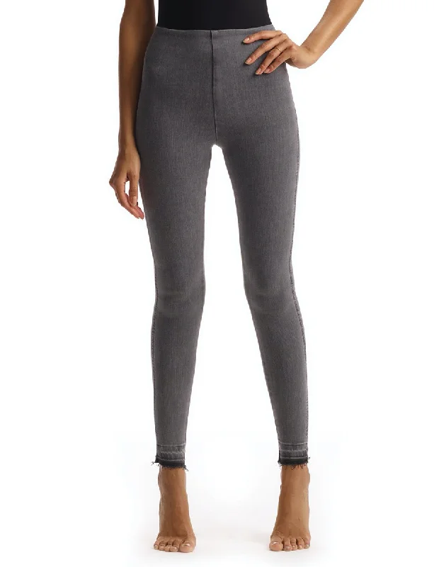 All-Day Denim Legging | Ash Comfortable Fleece-Lined Leggings