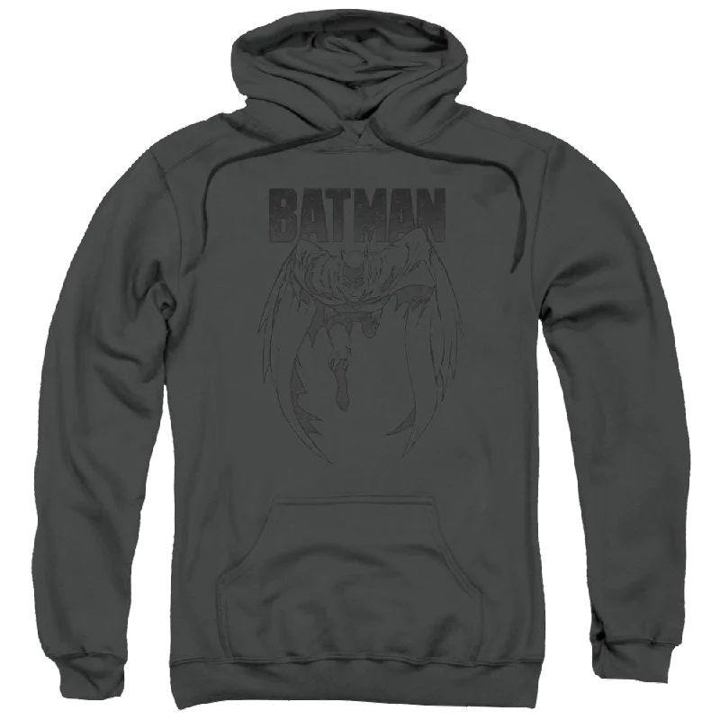 Batman Grey Noise - Pullover Hoodie Oblong Neck Pullover