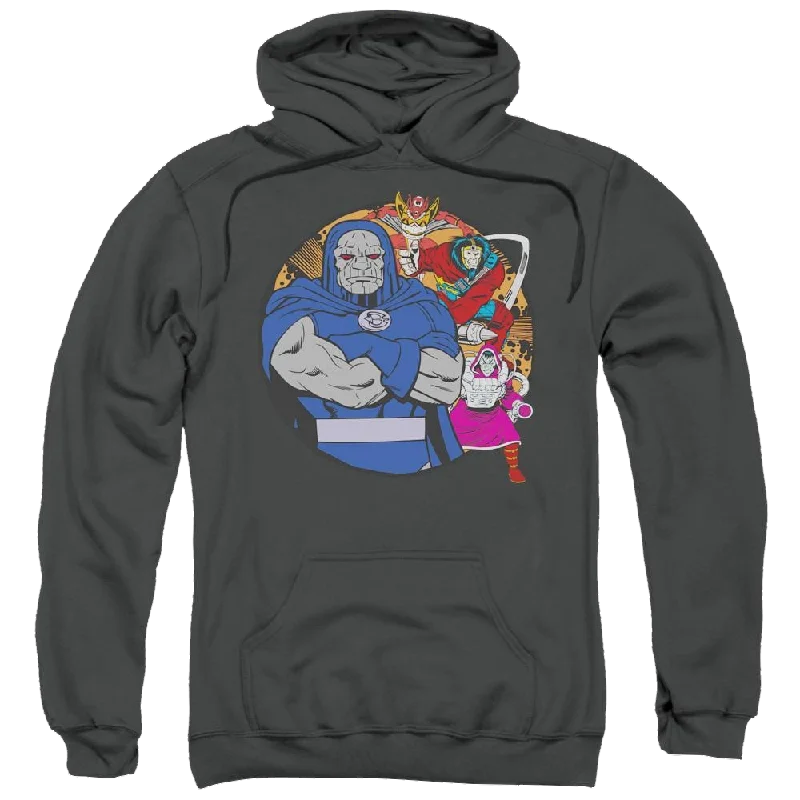DC Comics Apokolips Represent - Pullover Hoodie Short Sleeve Top