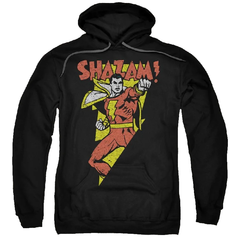 DC Comics In Bolt - Pullover Hoodie Crew Neck Wool