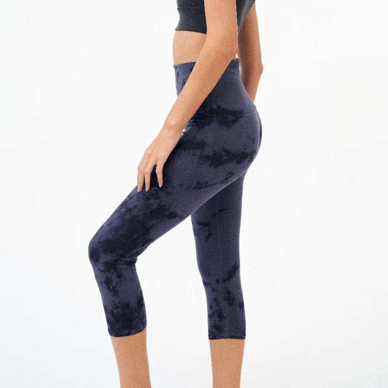 High-Waist Capri Legging Cozy Oversized Leggings