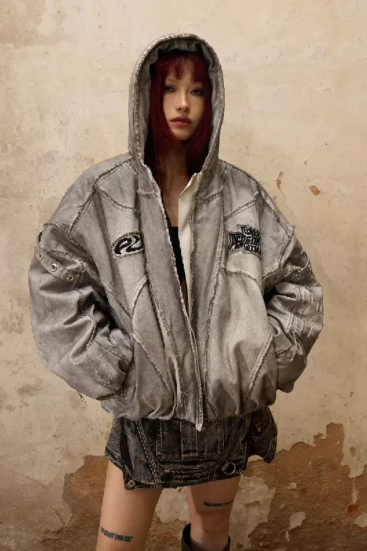 Dirty Coat Welt Pockets Slit Pockets Flap Pockets
