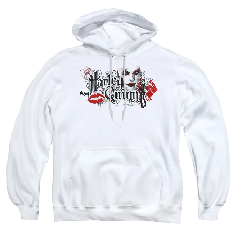Batman - Arkham Lips - Pullover Hoodie Blouson Sleeve Pullover