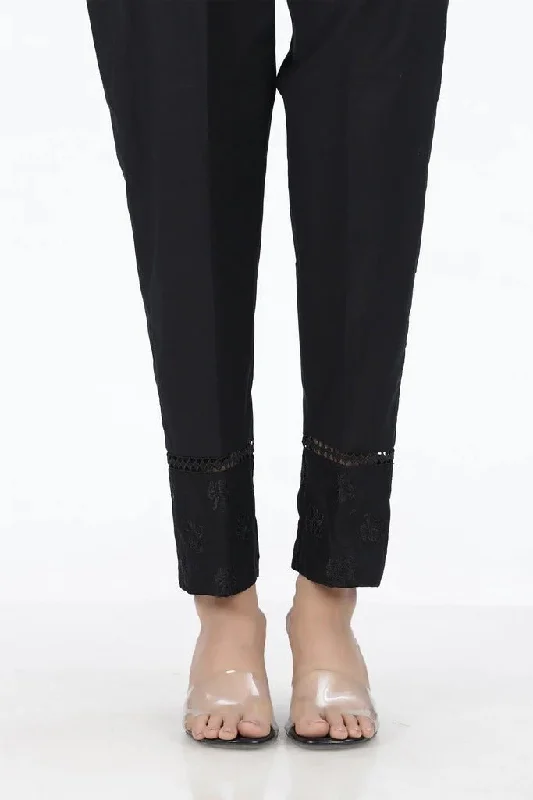 Lakhany 01 Piece Cambric Trousers LSM-T-2528-Black Trousers Trousers Formal