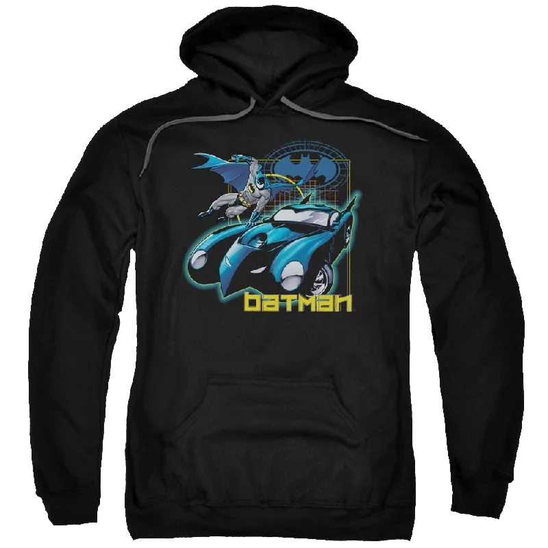 Batman Nice Wheels - Pullover Hoodie Flare Sleeve Stylish