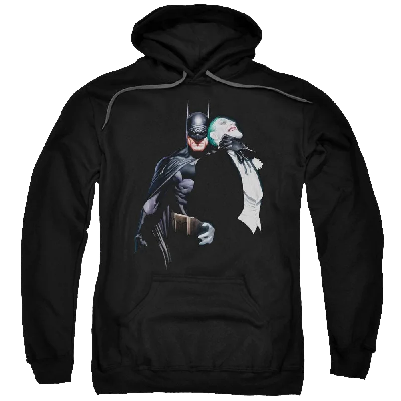 Batman Joker Choke - Pullover Hoodie Short Puff Sleeve