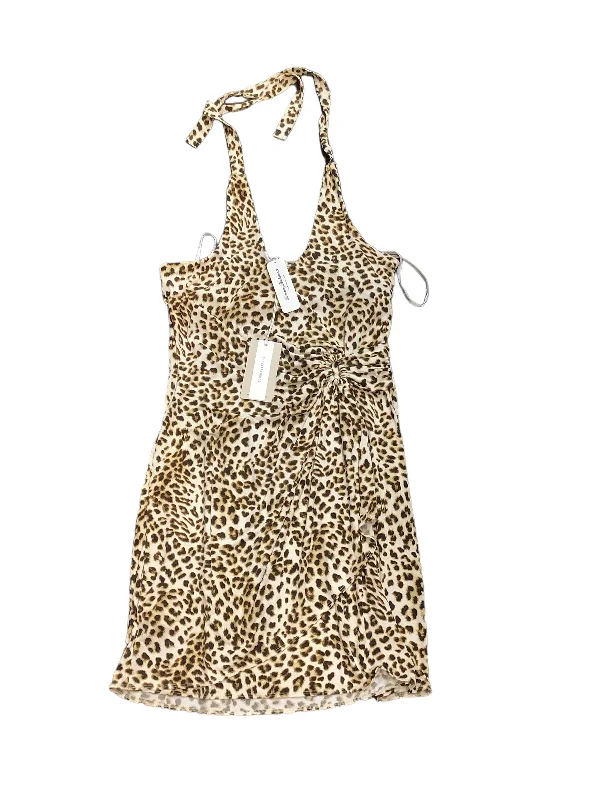 Animal Print Dress Party Midi Tommy Bahama, Size M Fashionable Casual Midi Dress