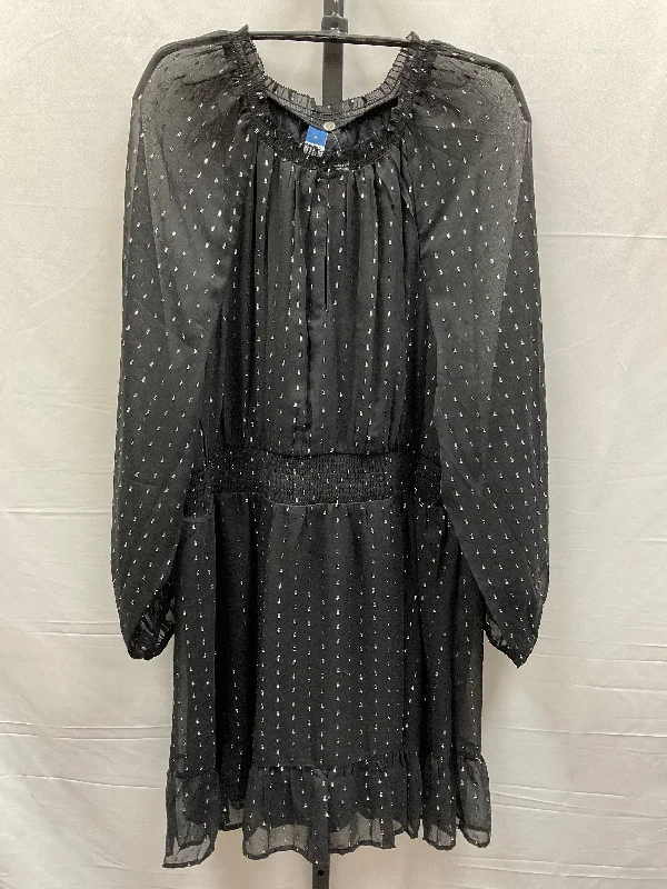 Black Dress Casual Midi Old Navy, Size Xl Fashionable Shift Midi Dress
