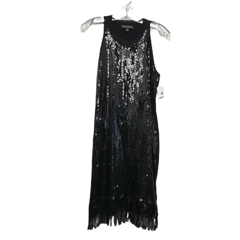 Black Dress Party Midi By Inc, Size: S Elegant V-Neck Midi Dress