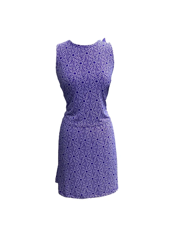 Blue Dress Casual Midi Hatley, Size M Elegant Sleeveless Midi Dress