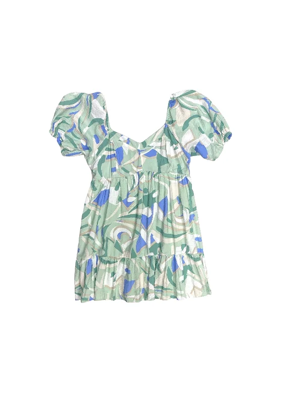 Blue & Grey Dress Casual Midi Nine West, Size Xl Comfortable Floral Print Midi Dress Blue & Grey Dress Casual Midi Nine West, Size Xl Comfortable Floral Print Midi Dress