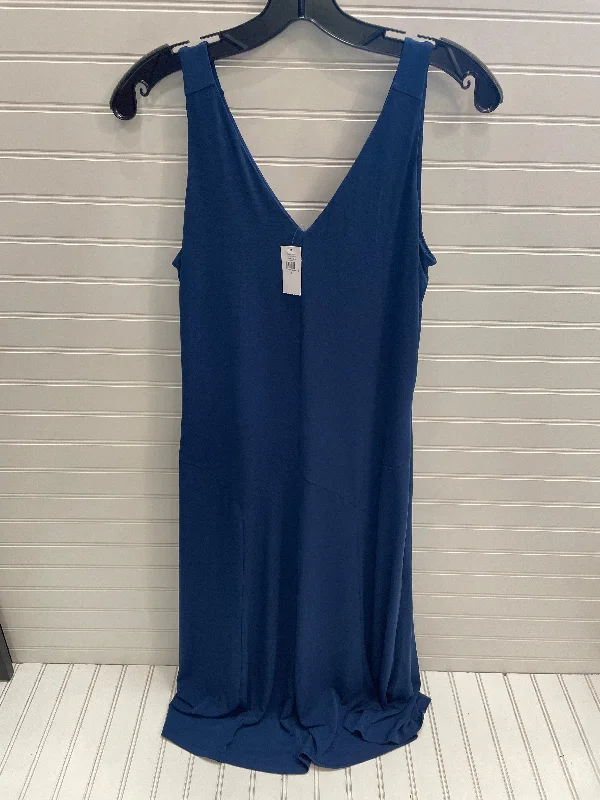 Dress Casual Midi By Banana Republic In Blue, Size: S Stylish Button-Up Midi Dress