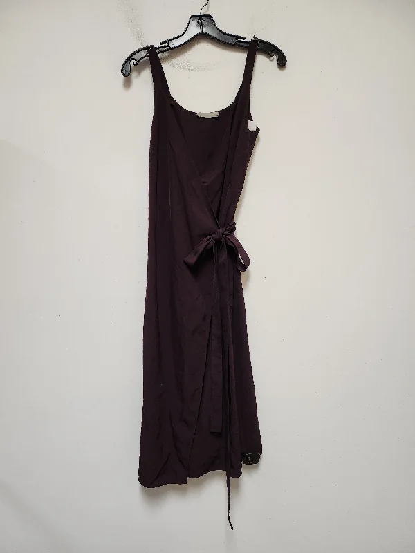 Dress Casual Midi By Everlane In Purple, Size: Xs Elegant Maxi-Midi Hybrid Dress