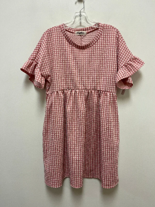 Dress Casual Midi By Haptics In Pink, Size: S Comfortable Denim Midi Dress
