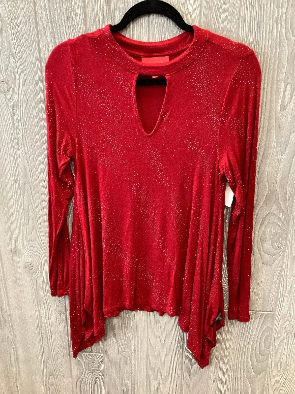 Dress Casual Midi By Jennifer Lopez In Red, Size: M Fashionable Shift Midi Dress