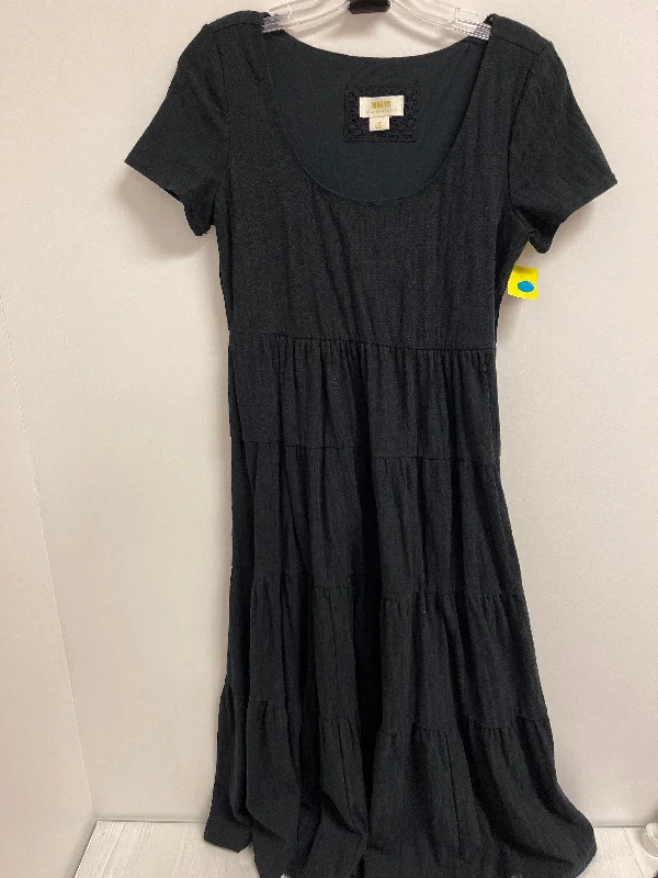 Dress Casual Midi By Maeve In Black, Size: Sp Comfortable Stretch Midi Dress