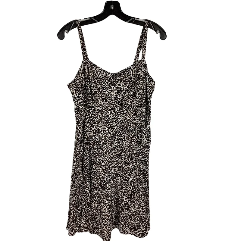 Dress Casual Midi By Old Navy In Animal Print, Size: M Cozy A-Line Midi Dress