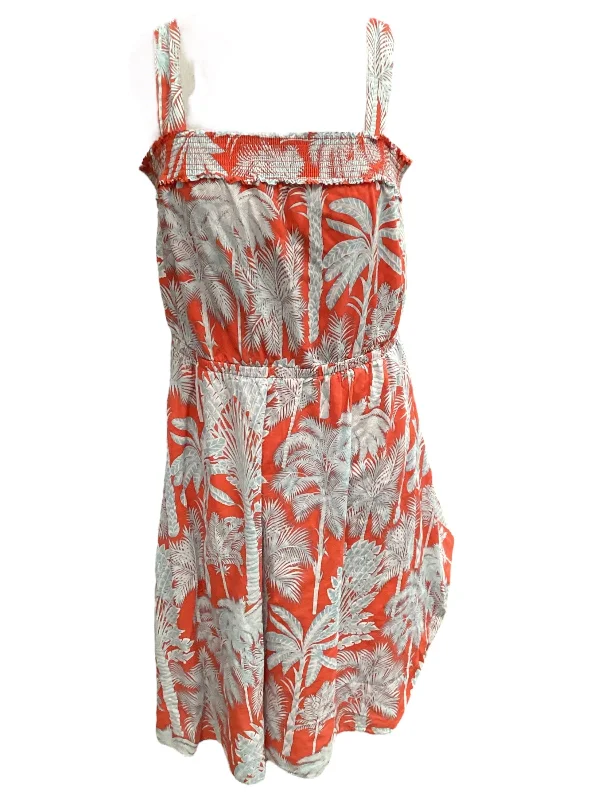 Dress Casual Midi By Talbots In Orange, Size: 12 Fashionable Wide Leg Midi Dress