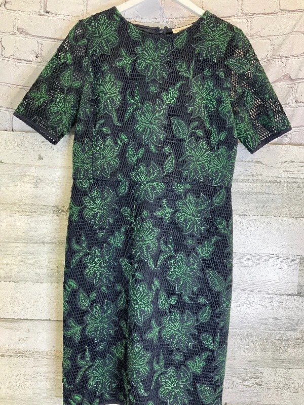Dress Casual Midi By Tory Burch In Green, Size: M Classic Black Midi Dress