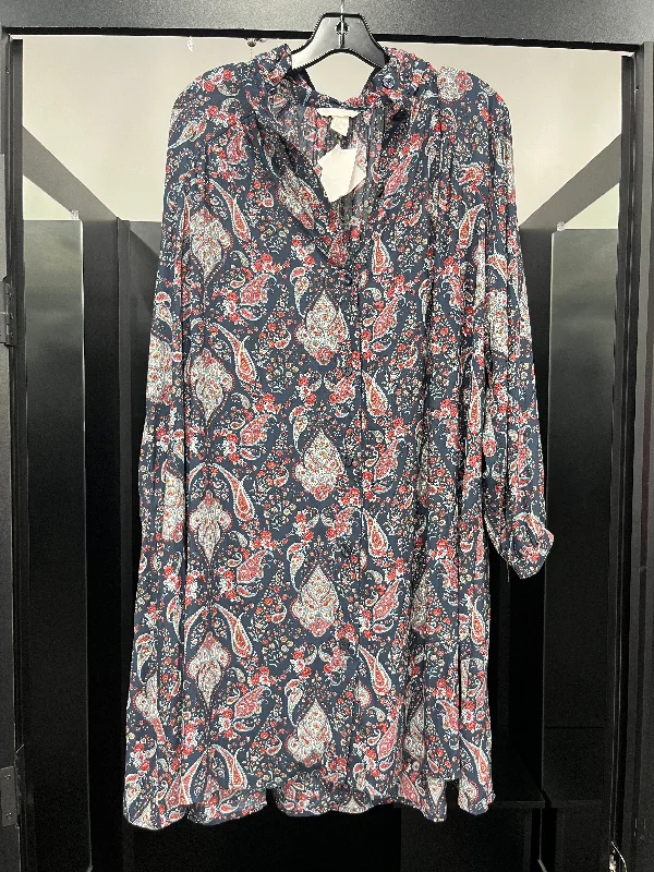 Multi-colored Dress Casual Midi H&m, Size S Cozy Ribbed Knit Midi Dress