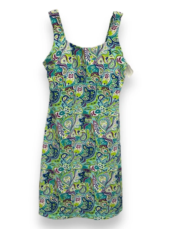 Multi-colored Dress Casual Midi Title Nine, Size S Stylish Vintage Midi Dress