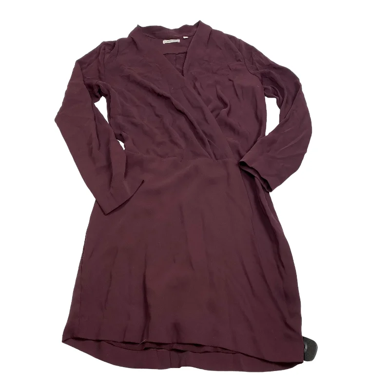 Red Dress Casual Midi Babaton, Size M Comfortable Short Sleeve Midi Dress