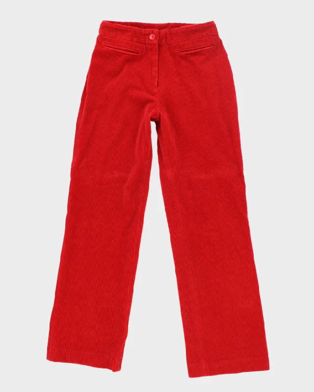 Vintage 90's Yves Saint Laurent Hight Waisted Corduroy Trousers - W24 L29 Trousers Spring Floral Vintage 90's Yves Saint Laurent Hight Waisted Corduroy Trousers - W24 L29 Trousers Spring Floral